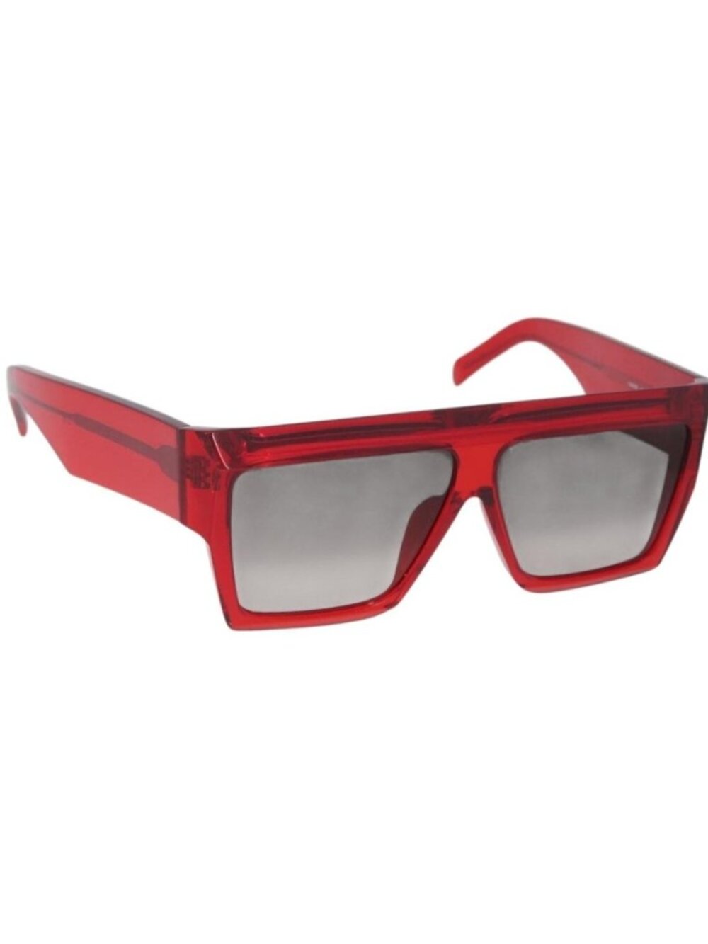 CELINE Sunglasses plastic Red